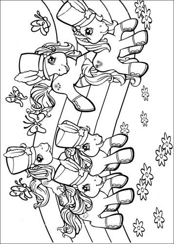 Kids-n-fun.de | 70 Ausmalbilder von My little pony